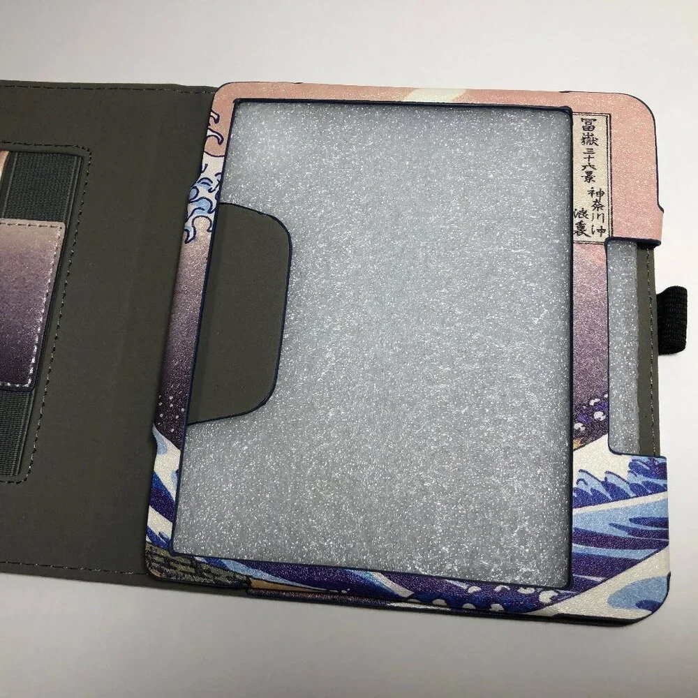 Kobo Libra Colour case Japanese art Great Wave off Kanagawa